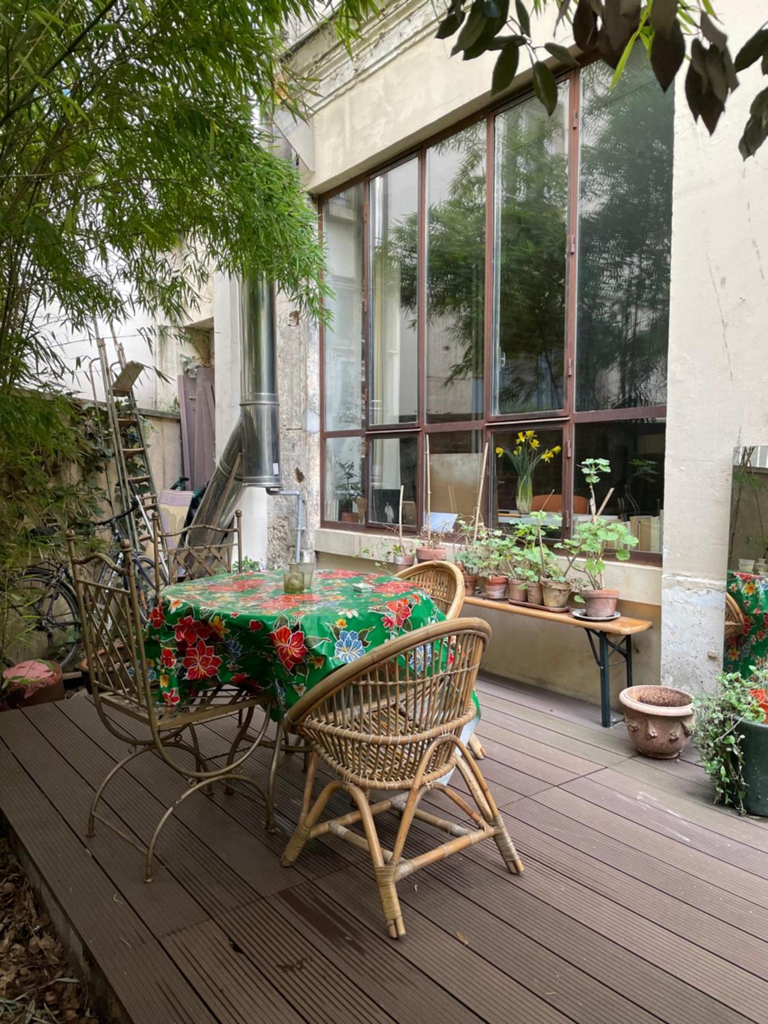 Apartamento Warm And Cosy Loft In Paris With A Private Outdoor Exterior foto